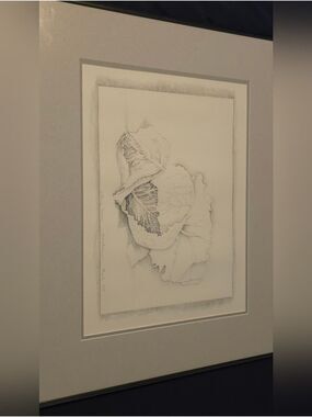 4/$97 Deal! Vintage Framed Pencil Botanical Art